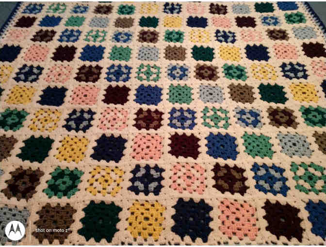 Handmade, Crocheted Afghan - 48' x 50'