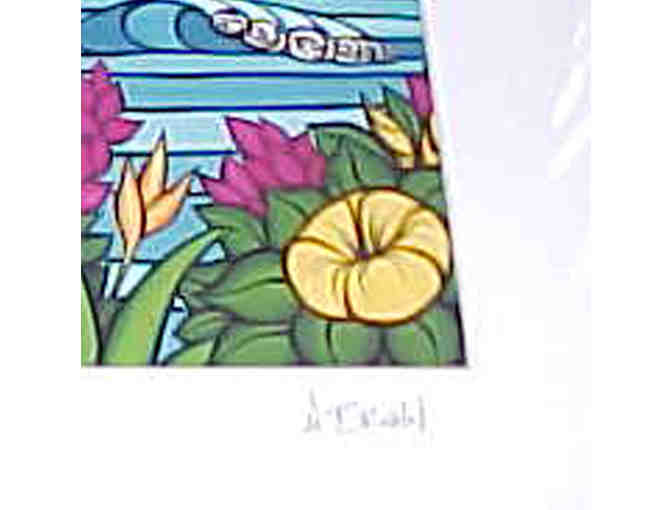 Flowers of Hawaii Print by Hawaiian Artist Brown
