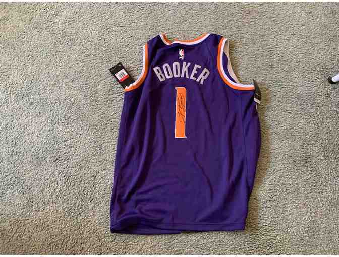 Devin Booker Phoenix Suns Autographed Jersey