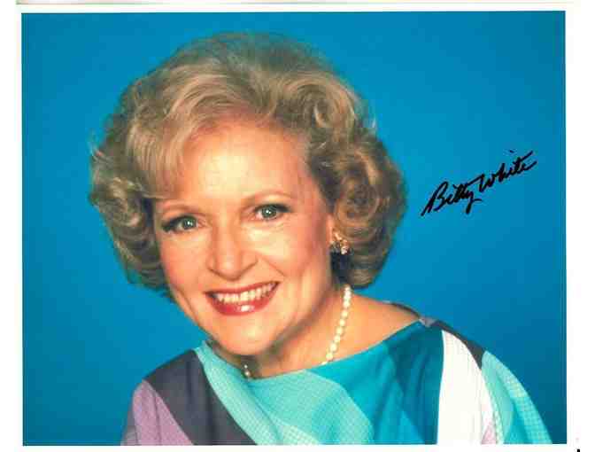 Betty White Autographed Photo