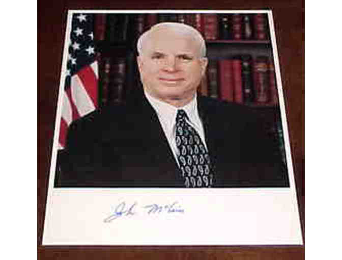 Arizona Senator John McCain Autographed Photo