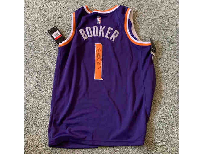 Devin Booker Phoenix Suns Autographed Jersey