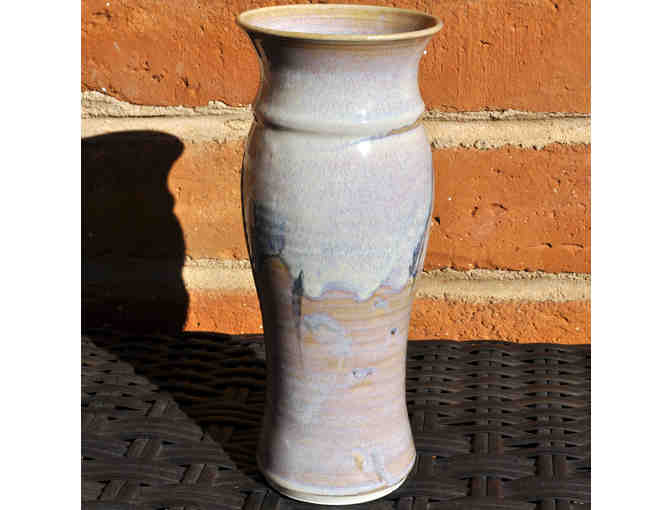 Pottery Vase - Glazed - Signed 'Hinch 86'