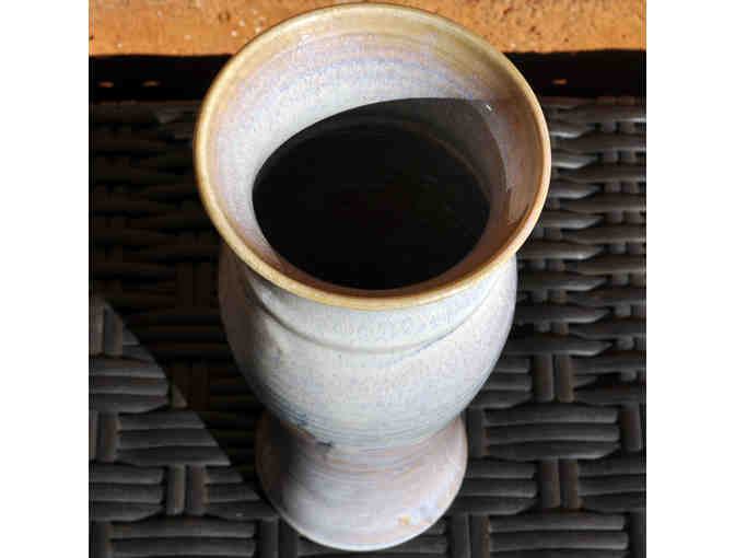 Pottery Vase - Glazed - Signed 'Hinch 86'