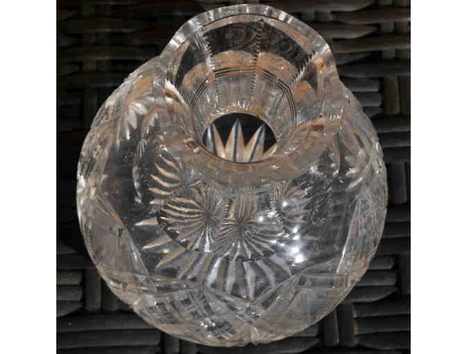 Vintage Vase - Cut Glass