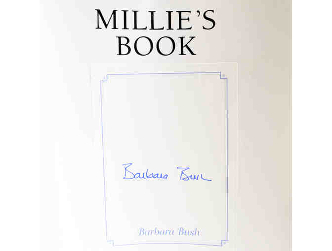 Millie's Book as Dictated to Barbara Bush - Signed by Author