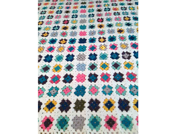 Handmade, Crocheted Afghan - 48' x 40'