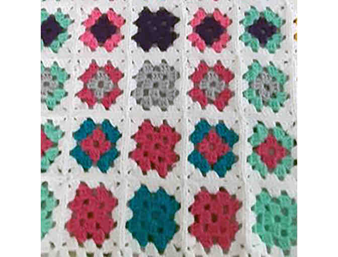Handmade, Crocheted Afghan -54' x 40'