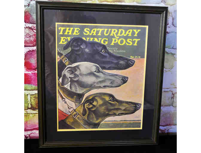 'Greyhounds,' Saturday Evening Post Cover by Paul Bransom - March 29, 1941