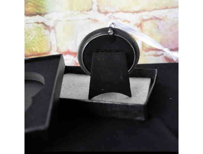 Pewter Frame/Ornament - 'Paw Prints on Our Hearts' - Pet Memorial Ornament