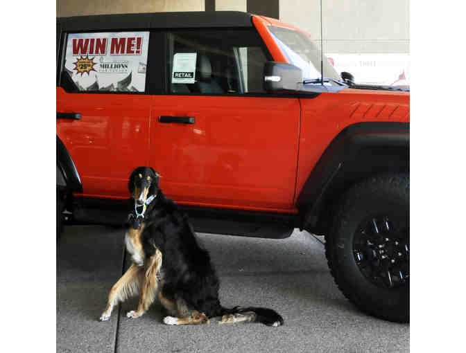 1 Raffle Ticket For A Chance To Win A 2023 FORD BRONCO RAPTOR - Single Ticket $25