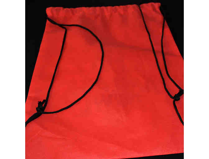 Red Bar Stool Arizona Bowl Backsack With Drawstrings