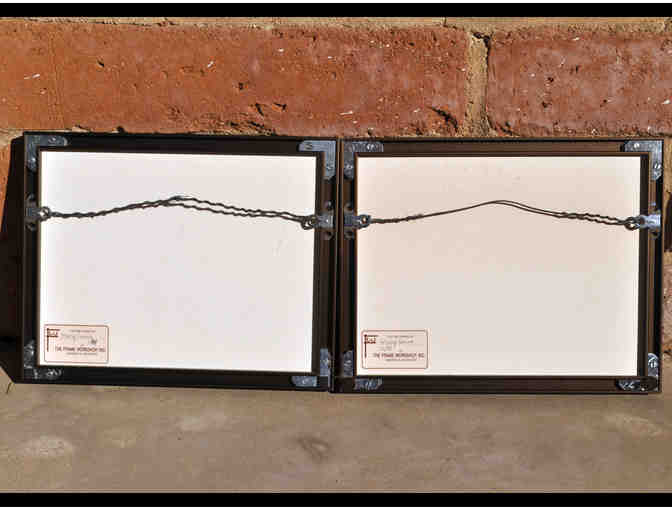 Vintage Duck Art Print Pair - Framed - Prints by Art LaMay