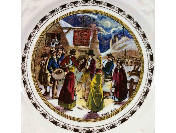 Coalport Plate - Christmas 1976 - Xmas Eve