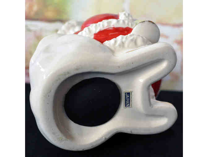 Vintage Christmas SANTA CLAUS Ceramic Bank