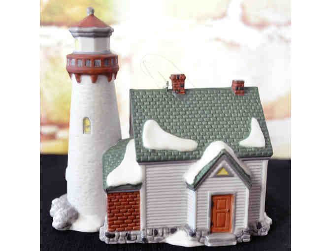 Vintage Ceramic Ornament - 'Craggy Cove Lighthouse'