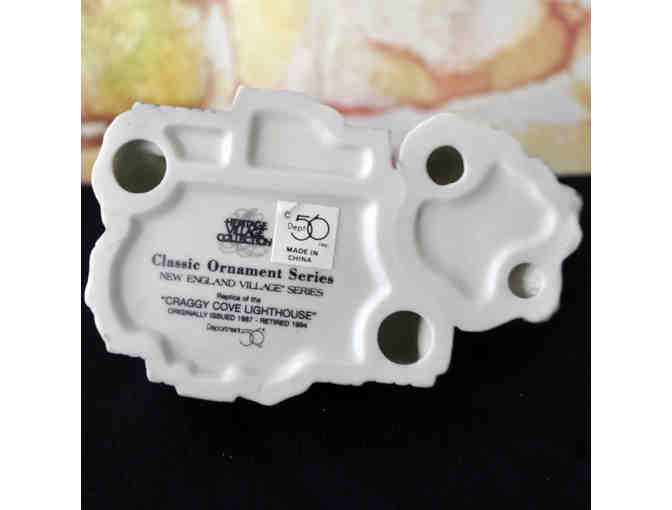 Vintage Ceramic Ornament - 'Craggy Cove Lighthouse'