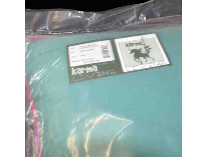 Green Dalmatian Cotton Throw Pillow - Karma Living