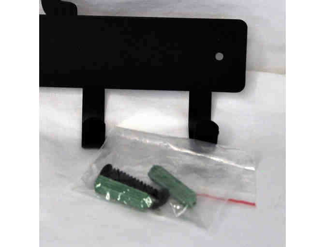 Standing Greyhound Metal Key Rack or Dog Leash Hanger