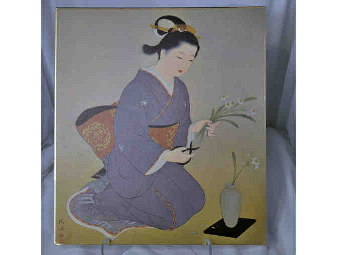 Japanese Prints on Heavy Composite Cardboard - Pair - Artist Undetermined
