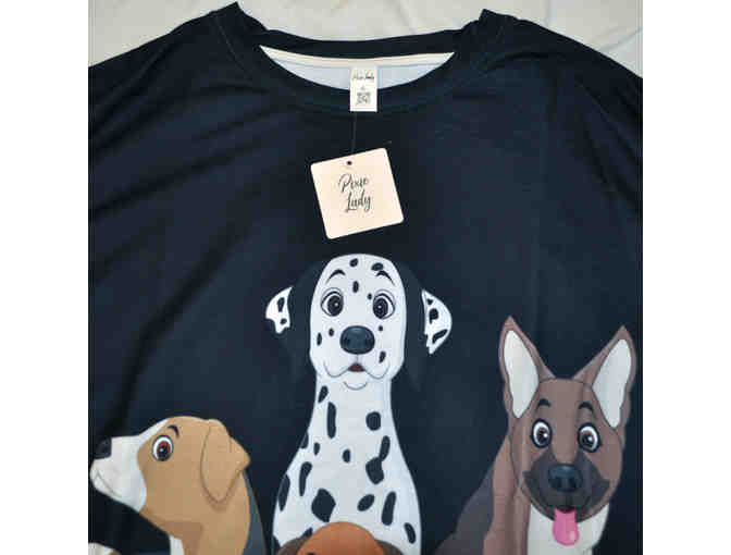 Black Dogs French Terry Crewneck Sweatshirt - XL - PixieLady