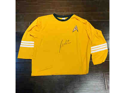 William Shatner Autographed Star Trek Uniform