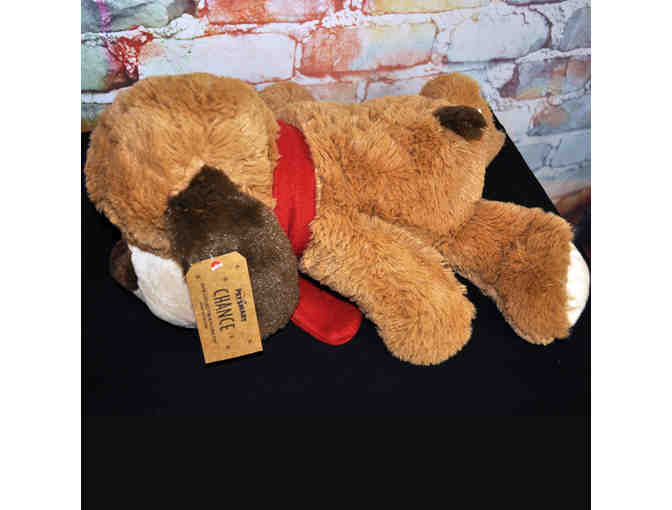 Petsmart Lucky Dog Plush Brown Squeaker Luv-a-Pet Stuffed Animal (1)