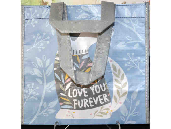 Blue Dog 'Love You Fur-ever' Medium Reusable Gift Bag - Karma
