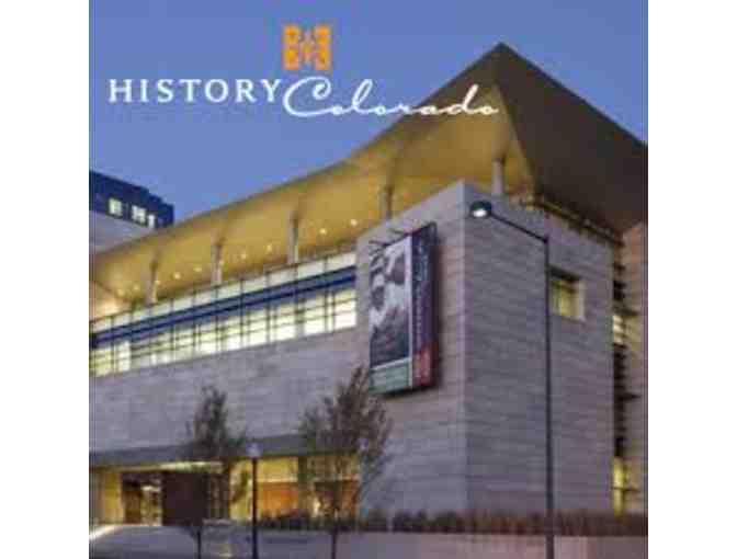 4 admissions to History Colorado Center