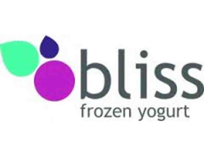 $15 of Gift Cards to Bliss Yogurt