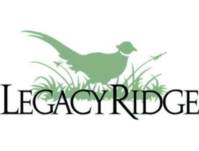 Legacy Ridge or The Heritage Golf Course - 4 certificates greens fees w/cart