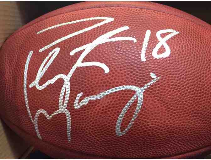Autographed Peyton Manning Football