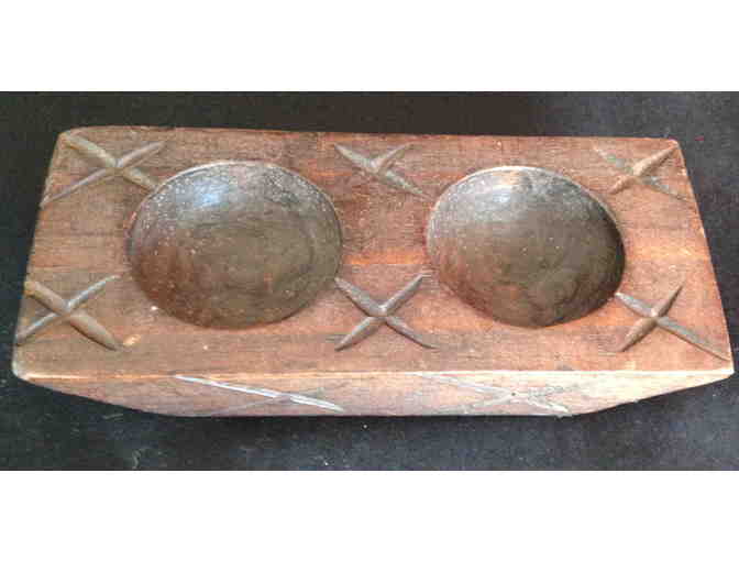 Wooden Candle Holder from Guatemala