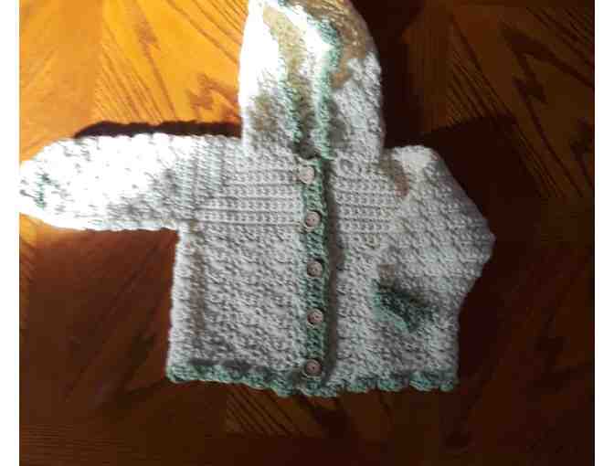 Handmade Hooded Sweater for an Infant - Photo 1
