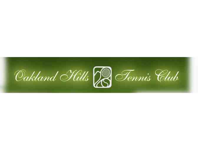 Oakland Hills Tennis Club Membership