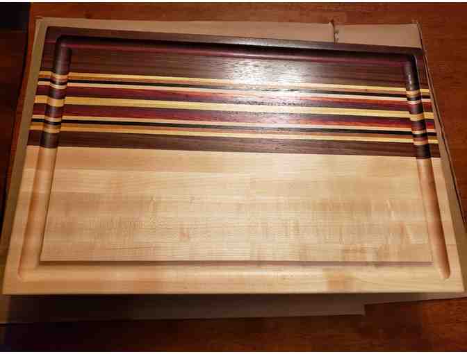 Hand crafted wood cutting board