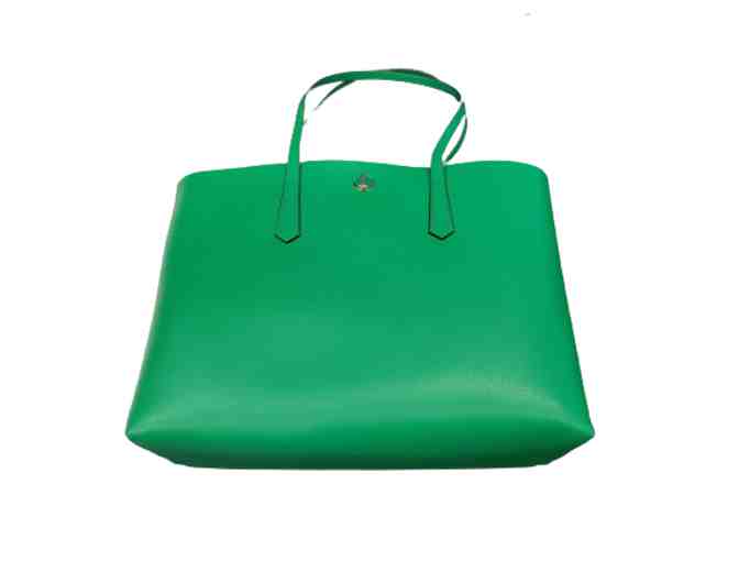 kate spade molly large tote - meadow green