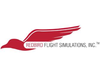 Table mounted Redbird simulator
