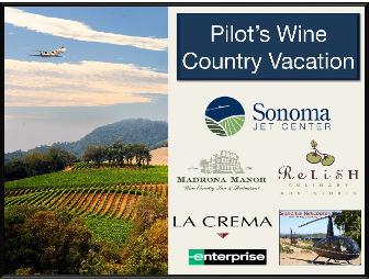 Pilot's Wine Country Vacation