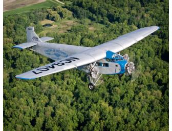 Ford Tri-Motor Flight for 9 Followed by a Special Lunch