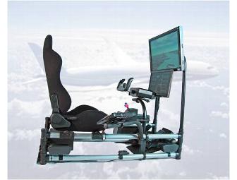 PC Dual Screen Flight Simulator