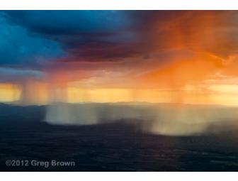 Greg Brown 'Sunset Rains' Fine Art Photo Print