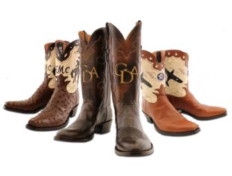 Custom Designed and Handmade Cowboy Boots