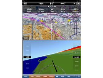 WingX Pro7 for iPad with Synthetic Vision