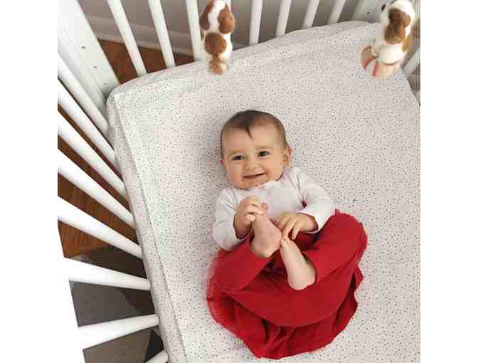 QuickZip, the Faster Safer Easier Crib Sheet, 3 Zip-On Sheets + 1 Wraparound Total Securit