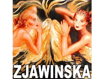 TOUCHED BY AN ANGEL! by ACCLAIMED ARTIST:  Joanna Zjawinska!!  TRUE Collectible Treasure!!