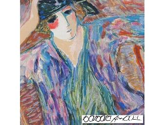 'Pensive Woman' by Barbara Wood!!!! CHECK OUT THIS ARTIST'S BIO!!