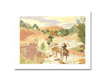 OAK CREEK CANYON by Renowned Artist:  William Nelson!!  (ZINGER!!!)