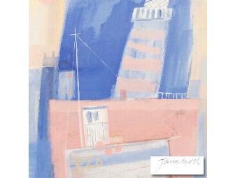 Pink Boat by David Jaundrell