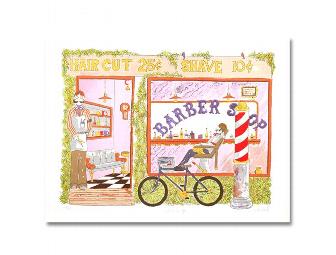 THE BARBER SHOP BY THOMAS WOOD (zinger!)
